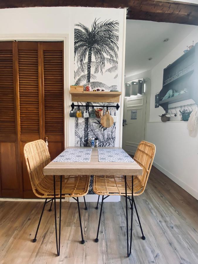 Studio climatisé avec parking et proche de la mer Carqueiranne Exterior foto